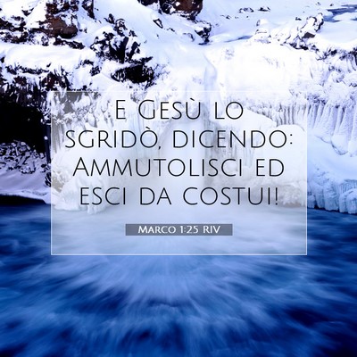 Marco 1:25 Versetto della Bibbia Spiegato