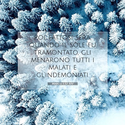 Marco 1:32 Versetto della Bibbia Spiegato