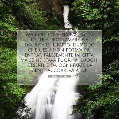 Marco 1:45 Versetto della Bibbia Spiegato