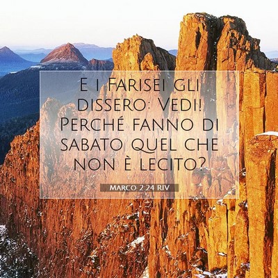 Marco 2:24 Versetto della Bibbia Spiegato