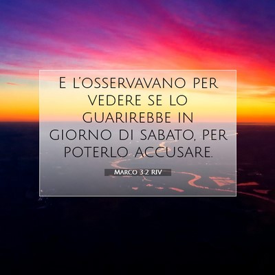 Marco 3:2 Versetto della Bibbia Spiegato