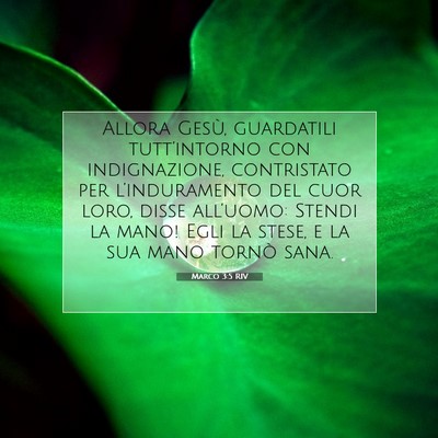 Marco 3:5 Versetto della Bibbia Spiegato