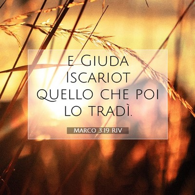 Marco 3:19 Versetto della Bibbia Spiegato