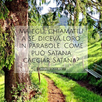 Marco 3:23 Versetto della Bibbia Spiegato