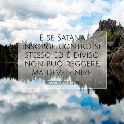 Marco 3:26 Versetto della Bibbia Spiegato