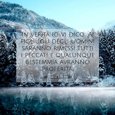 Marco 3:28 Versetto della Bibbia Spiegato