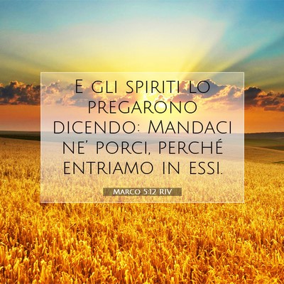 Marco 5:12 Versetto della Bibbia Spiegato