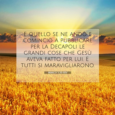 Marco 5:20 Versetto della Bibbia Spiegato