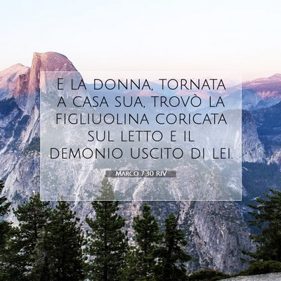 Marco 7:30 RIV Immagine del Versetto della Bibbia