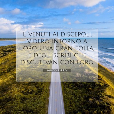 Marco 9:14 Versetto della Bibbia Spiegato
