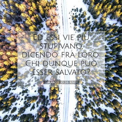 Marco 10:26 Versetto della Bibbia Spiegato