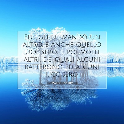 Marco 12:5 Versetto della Bibbia Spiegato