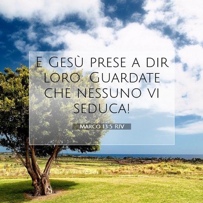 Marco 13:5 Versetto della Bibbia Spiegato