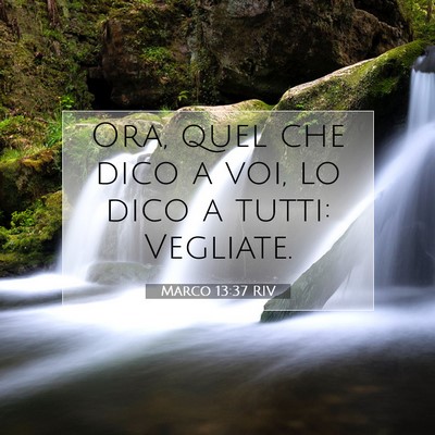 Marco 13:37 Versetto della Bibbia Spiegato