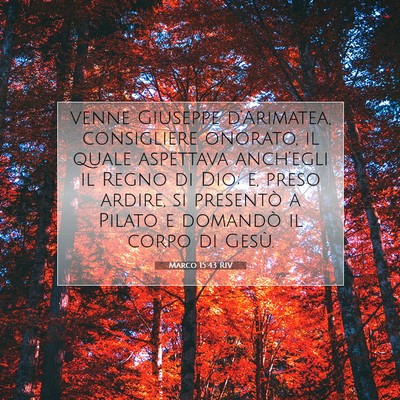 Marco 15:43 Versetto della Bibbia Spiegato