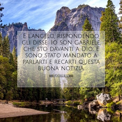 Luca 1:19 Versetto della Bibbia Spiegato
