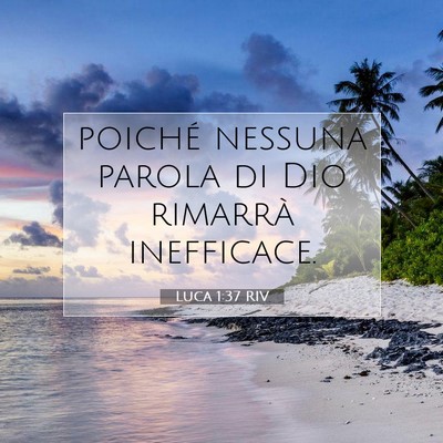 Luca 1:37 Versetto della Bibbia Spiegato