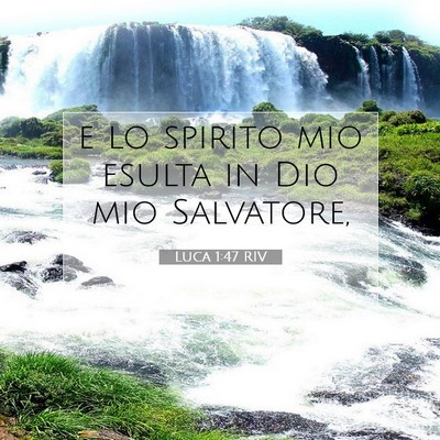 Luca 1:47 Versetto della Bibbia Spiegato
