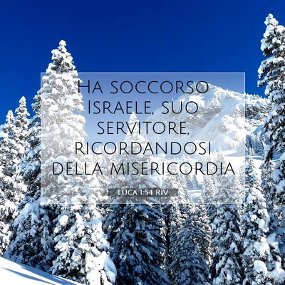 Luca 1:54 Versetto della Bibbia Spiegato
