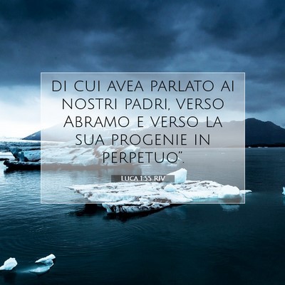 Luca 1:55 Versetto della Bibbia Spiegato