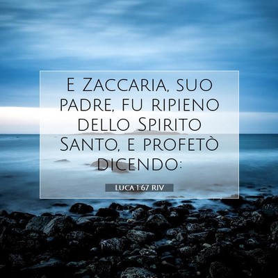 Luca 1:67 Versetto della Bibbia Spiegato