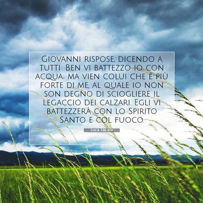 Luca 3:16 RIV Immagine del Versetto della Bibbia
