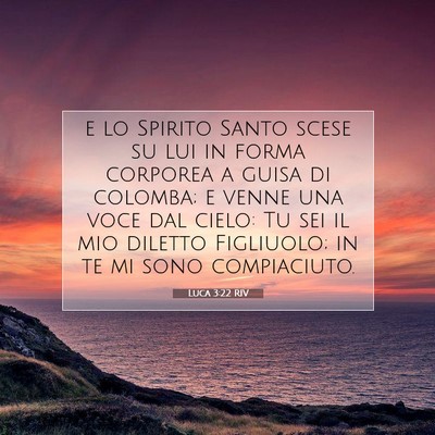 Luca 3:22 RIV Immagine del Versetto della Bibbia