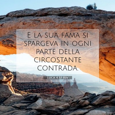 Luca 4:37 Versetto della Bibbia Spiegato
