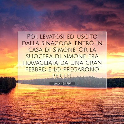 Luca 4:38 Versetto della Bibbia Spiegato