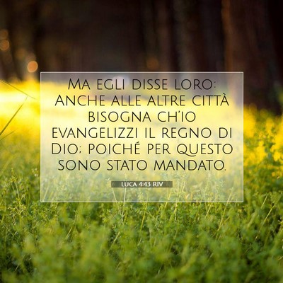 Luca 4:43 RIV Immagine del Versetto della Bibbia