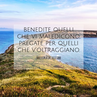Luca 6:28 Versetto della Bibbia Spiegato