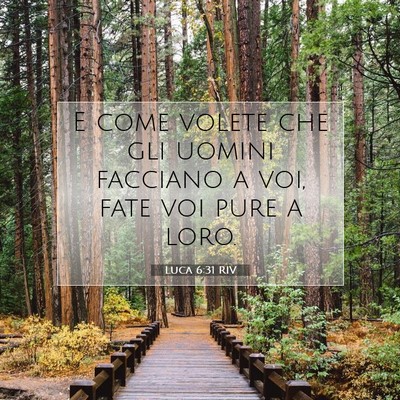 Luca 6:31 Versetto della Bibbia Spiegato