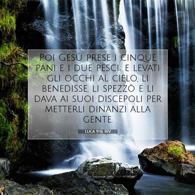 Luca 9:16 Versetto della Bibbia Spiegato