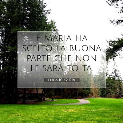 Luca 10:42 Versetto della Bibbia Spiegato