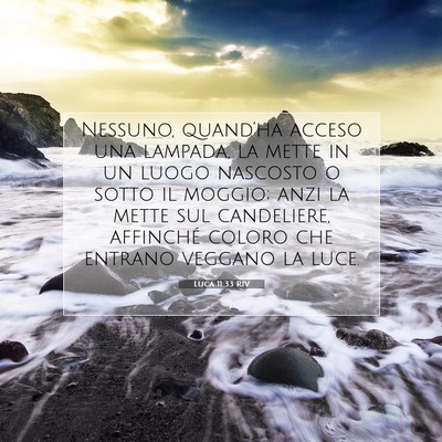 Luca 11:33 Versetto della Bibbia Spiegato