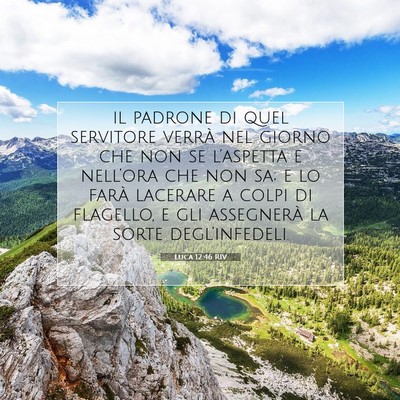 Luca 12:46 RIV Immagine del Versetto della Bibbia