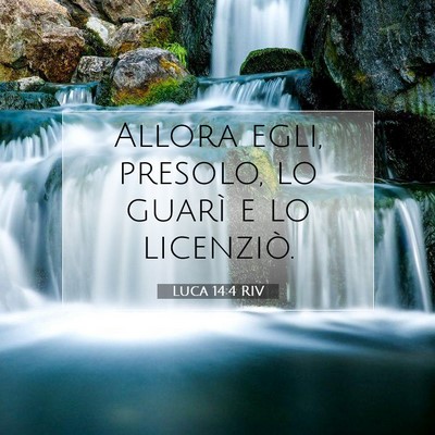 Luca 14:4 Versetto della Bibbia Spiegato