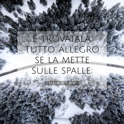 Luca 15:5 Versetto della Bibbia Spiegato