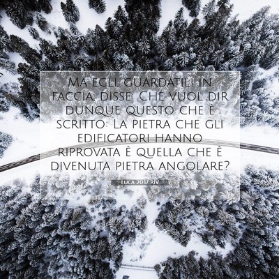 Luca 20:17 Versetto della Bibbia Spiegato
