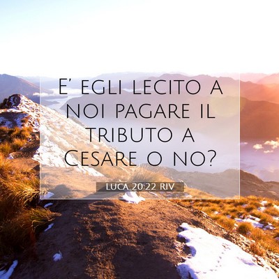 Luca 20:22 Versetto della Bibbia Spiegato