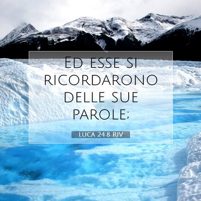 Luca 24:8 Versetto della Bibbia Spiegato