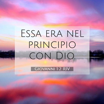 Giovanni 1:2 Versetto della Bibbia Spiegato