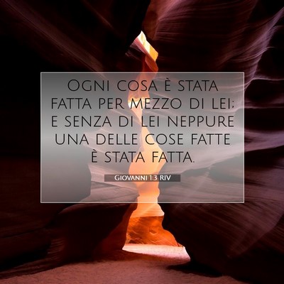 Giovanni 1:3 Versetto della Bibbia Spiegato