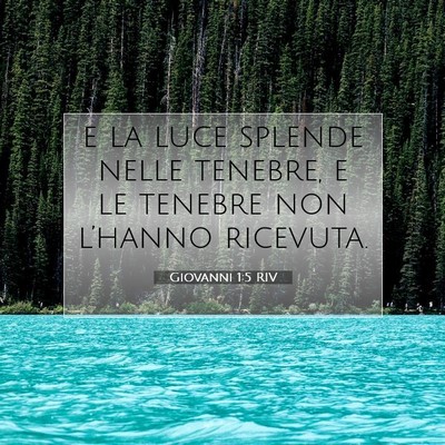 Giovanni 1:5 Versetto della Bibbia Spiegato