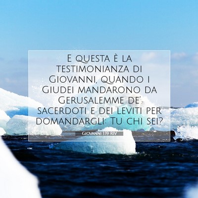 Giovanni 1:19 Versetto della Bibbia Spiegato
