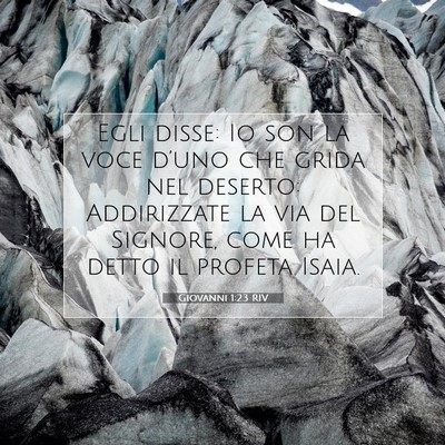 Giovanni 1:23 Versetto della Bibbia Spiegato