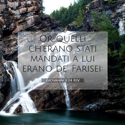 Giovanni 1:24 Versetto della Bibbia Spiegato