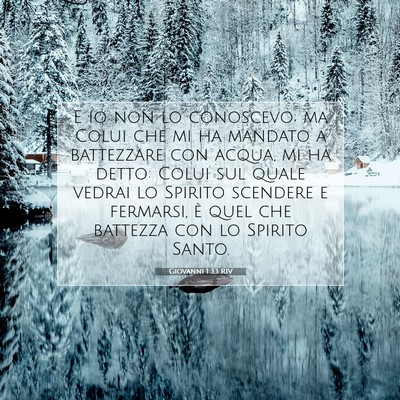 Giovanni 1:33 Versetto della Bibbia Spiegato