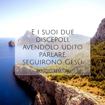 Giovanni 1:37 Versetto della Bibbia Spiegato
