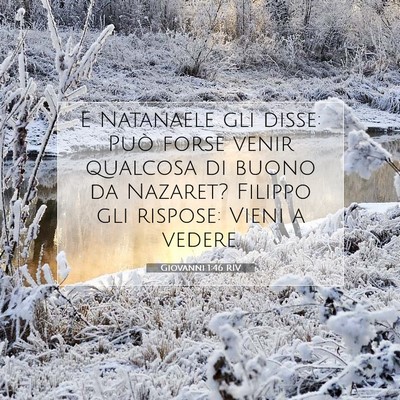Giovanni 1:46 Versetto della Bibbia Spiegato